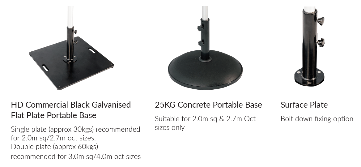 SU2 Base Fixings