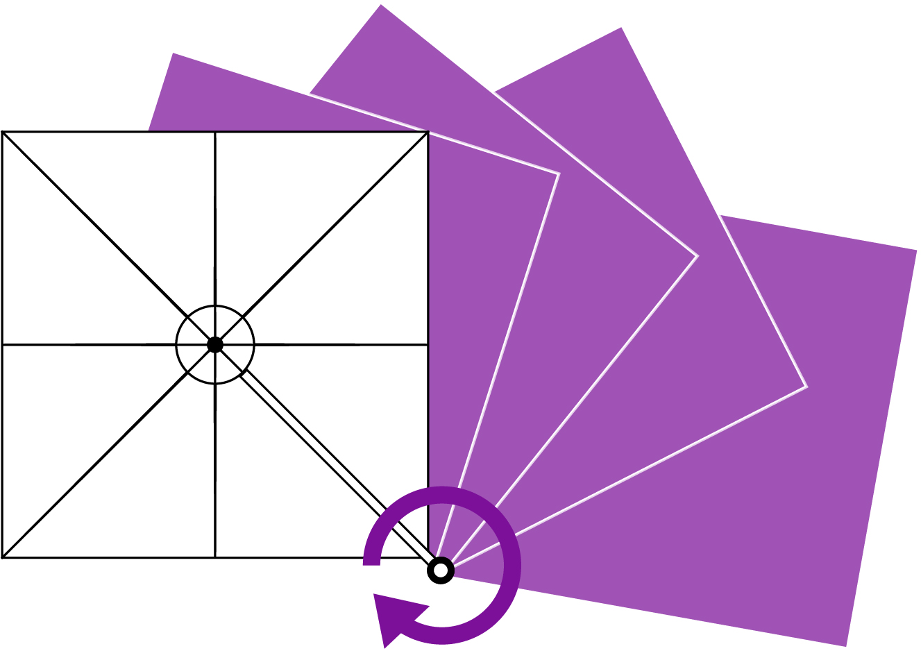 Serenity Sq - Rotating - ground mounted