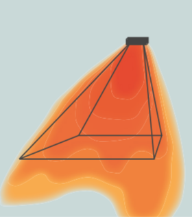 Short Wave Infrared Heater Illustration Short Wave Infrared Heater Illustration