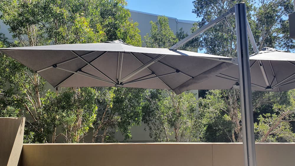 Shadowspec Unity Multi Canopy Cantilever Umbrella Sydney Shade